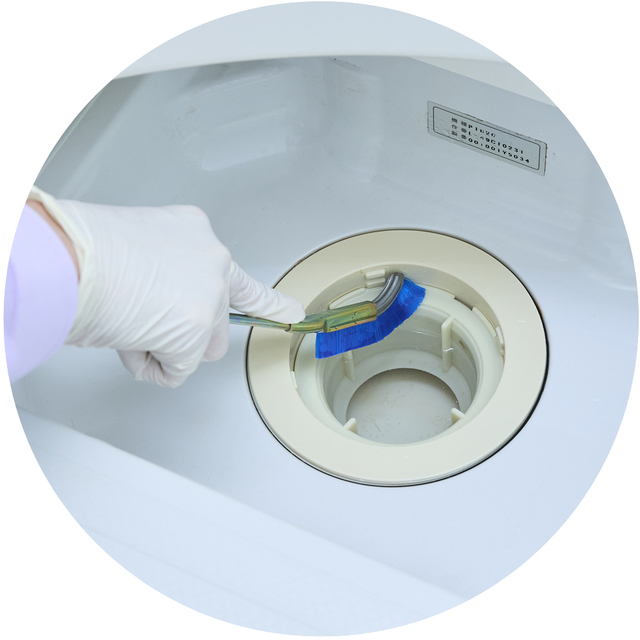 すみずみまでしっかり洗浄