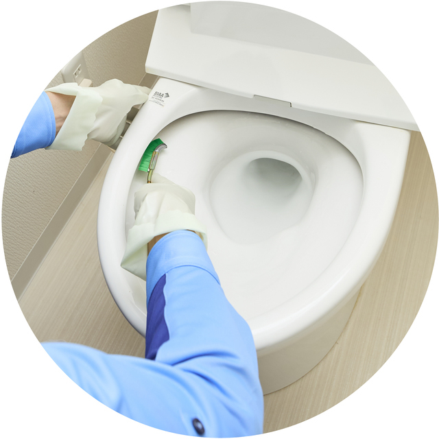 すみずみまでしっかり洗浄