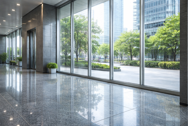 ガラスクリーニング